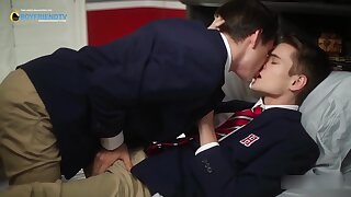 Trevor Harris And Caleb Gray - Lucavisconti-return Academy 9, Trevor Bb Caleb