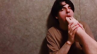 Ordered To Suck Hard And Lick Feet