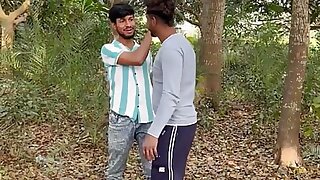 Twink Fucking in Jungle by Asian BBC Dick Body Fitness Trainer Hardcore Gay Fuck