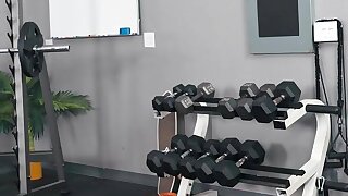 SEAN CODY - Clark Reid & Danny Fantasy Play With Each Other's Dicks At The Gym Then Daniel Comes In & Joins For A 3some