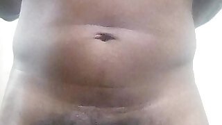 Black Femboy Spreading Cakes Playing With His Nipples And Jerking His BBC