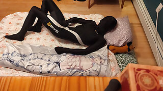 Skins and Zentai Layering Fun