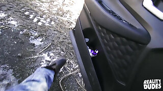 REALITY DUDES - Curious Joey Takes The Opportunity To Try Cock For The First Time & Gets A Free Cab Ride For His Efforts