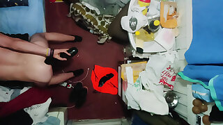 Cute Boy Loves to Play with His Butt the First Few Days He Is in His Crate.