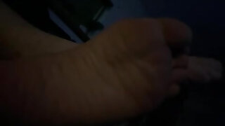 Sweaty soles out of shoes after work