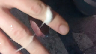 Double Cumshot in the Night Top View