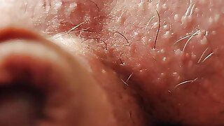 Masturbation with a flaccid penis
