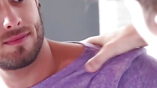 MEN - Paul Canon Wants Diego Sans To Fuck Him, So He Starts Sucking His Cock While His Wife Is In The Other Room