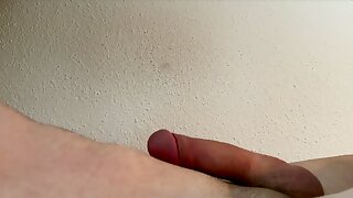 I jerk off my hot cock