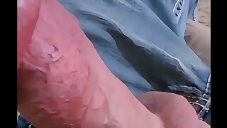 Dominate Huge Cock Growing Close Up