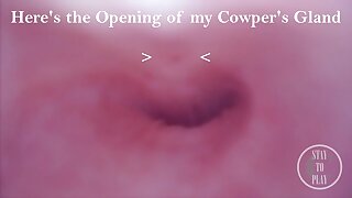 Exploring my Peehole and finding where I CUM from