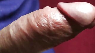 gentle penis massage to the music and inflated red head