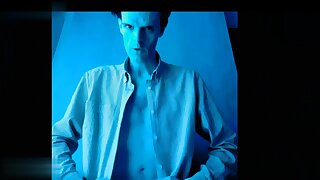 British Freddie Sunfields in Blue Slow Stripper