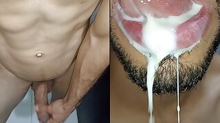 DEEPTHROAT, MOUTH MILK, SLOOPY, HARD, I WANT YOUR CUM IN MY MOUTH,SIX PACK NO UNDERWEAR CLOSE-UP