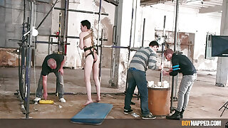 Master Sean Taylor Stretches Joey Valentine Ass With Toys