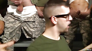 Military Cum Sucking Party - Part 2