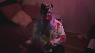 Sissy dancing for master