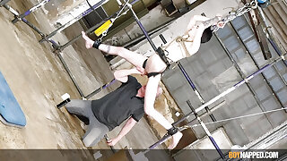 Boynapped - Servicing Hard Master Part 1: Daddy Trains His Sub's Throat With Dildo