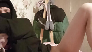 Teen spends time in bed relaxed with masturbation