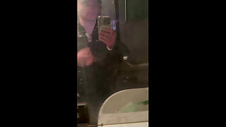 Kinkysirius in Chav Scally Outfit in the Most Dirty Train Toilet