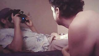 My Neighbor's Straight Guy Comes Back for Some Blowjobs