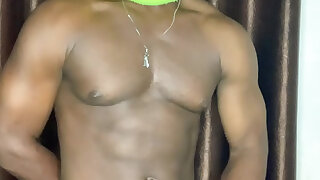 Horny Hunk Jerks off in the Morning