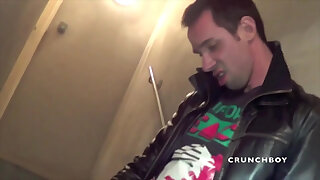 Gay slut used  by straight curious in parking