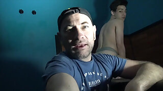 The twink Brandon fucked bareback by Juan in jockstrap