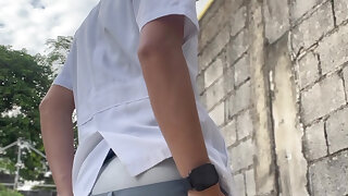 Asian Teen School Boy