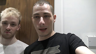 Mickey Taylor fucked bareback by Jamie on jockstrap
