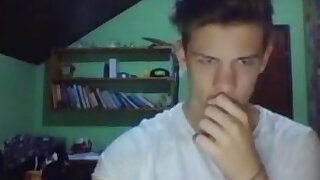 Serbian cute boy with huge cock sexy big ass on cam