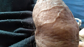 Very hot young Latino with his long penis