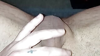 Playin with my spun dick