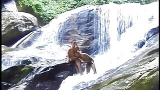 Two Horny Twinks Bang and Eat Their Asses Outside by the River